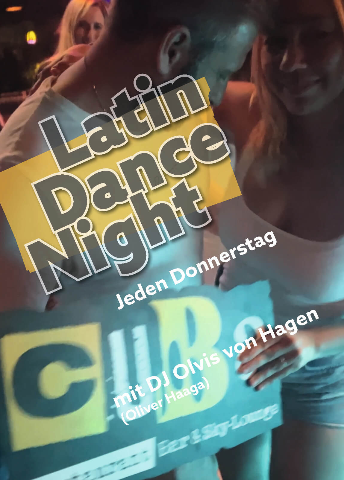 Cuba Tanzkurs Flyer A7 mit Latino Dance Night Seite 1