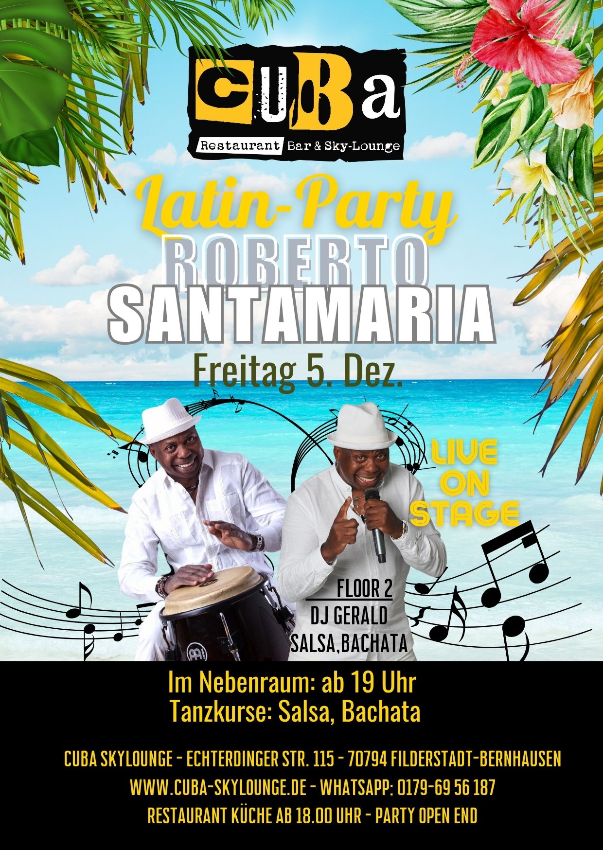 Cuba A7 hoch Eröffnung Termine