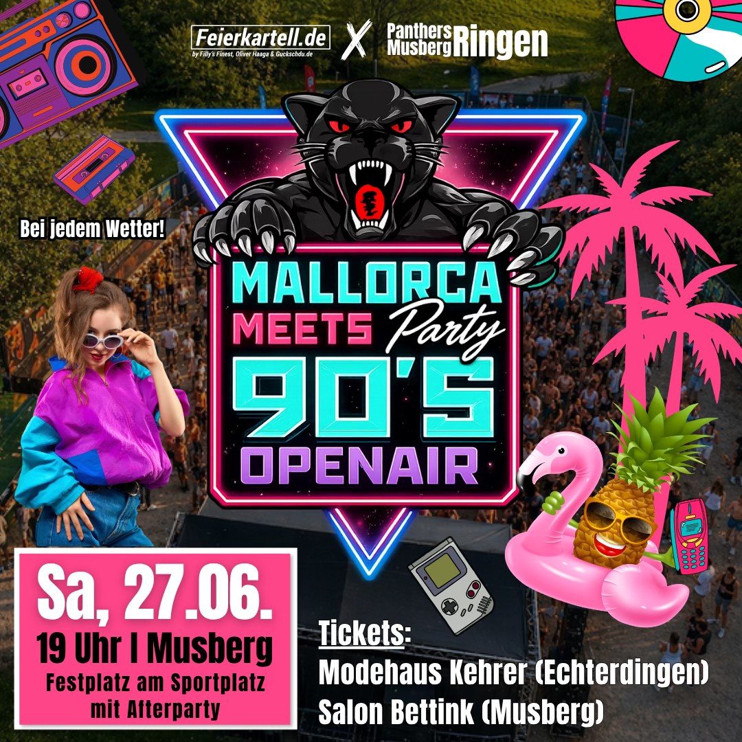 Mallorca meets 90s Open Air