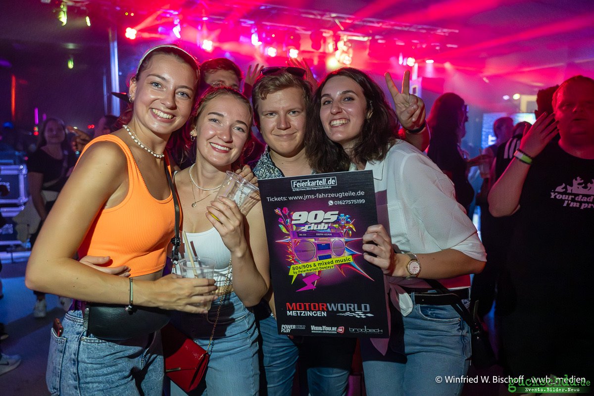 90er Party Motorworld Metzingen