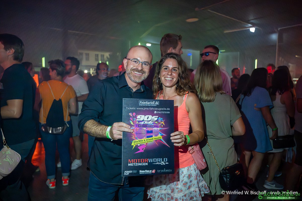 90er Party Motorworld Metzingen