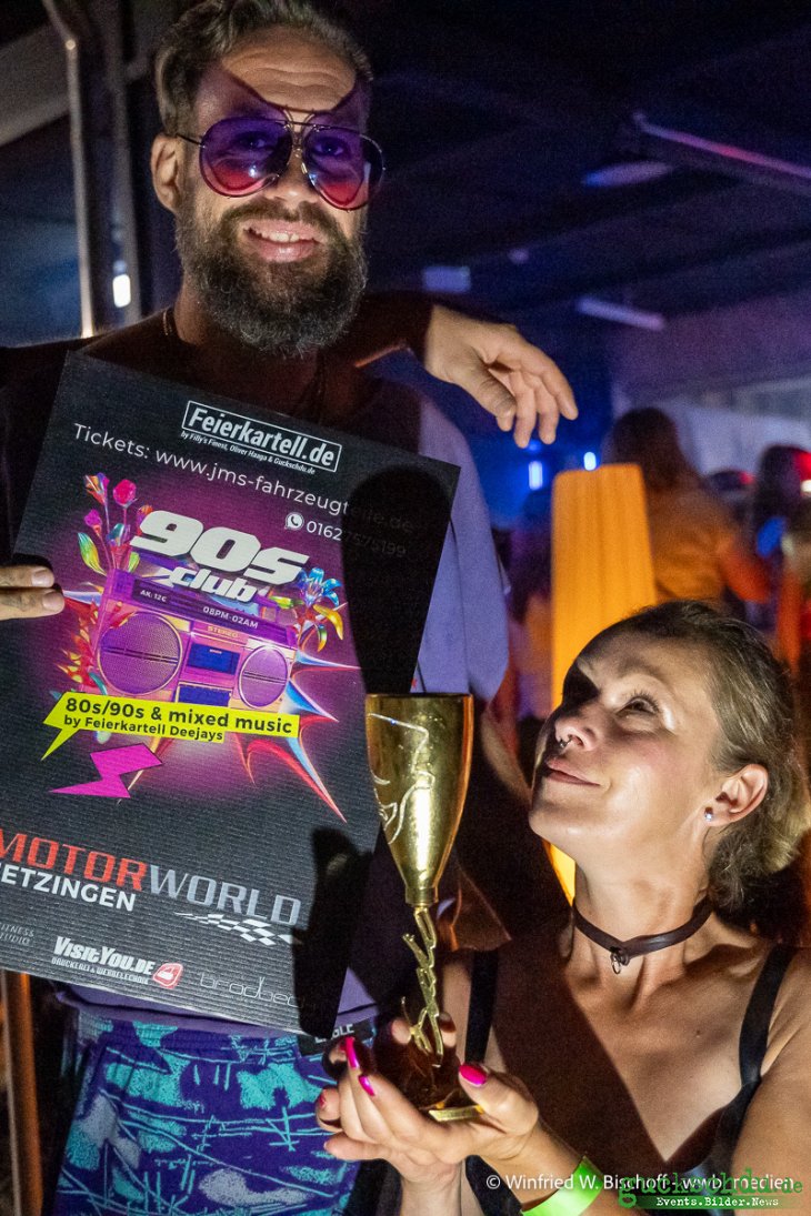 90er Party Motorworld Metzingen