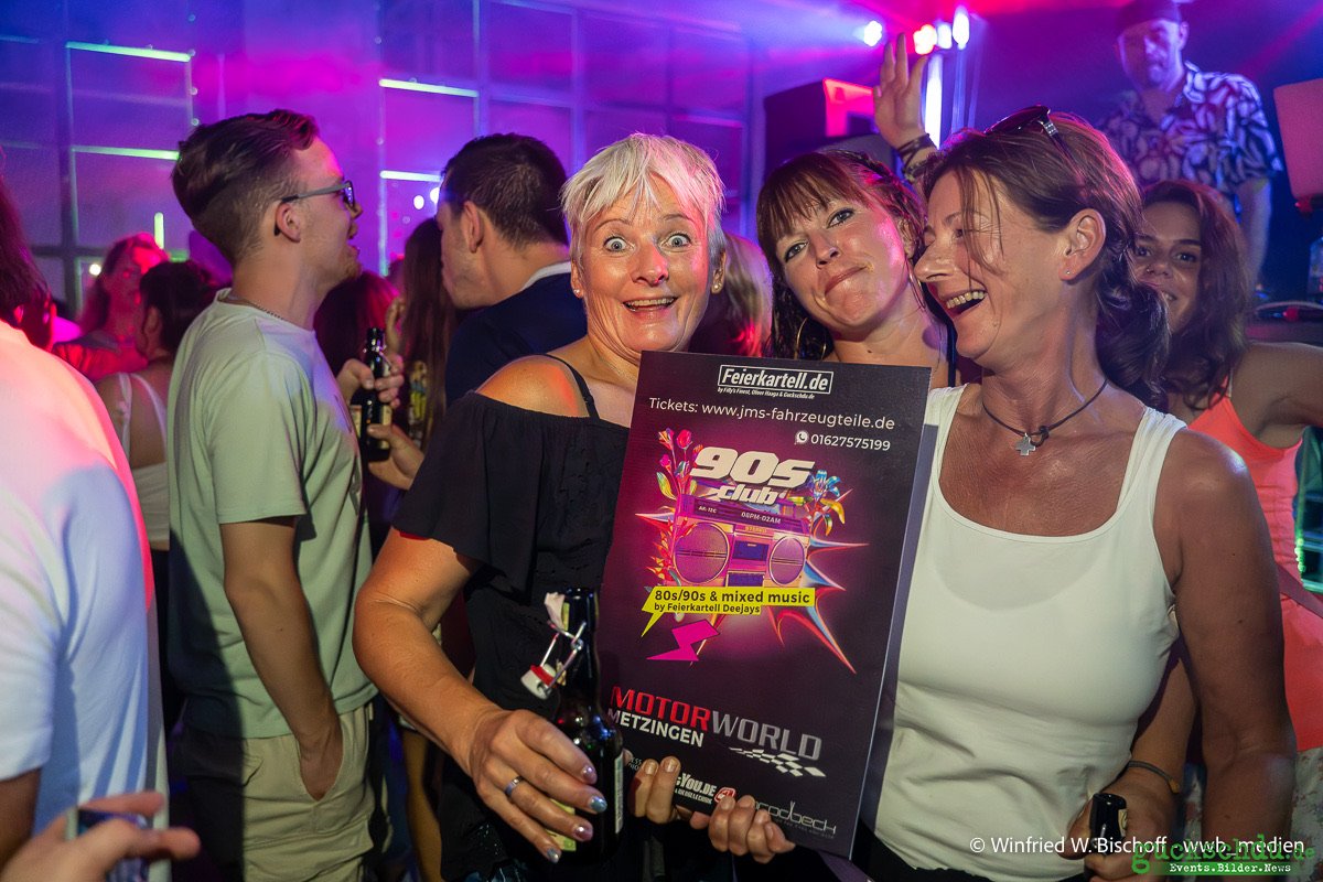 90er Party Motorworld Metzingen