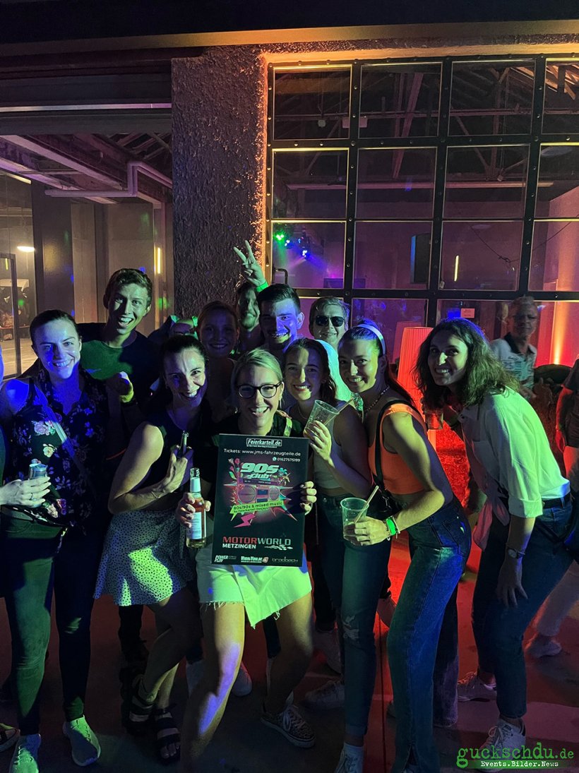 90er Party Motorworld Metzingen